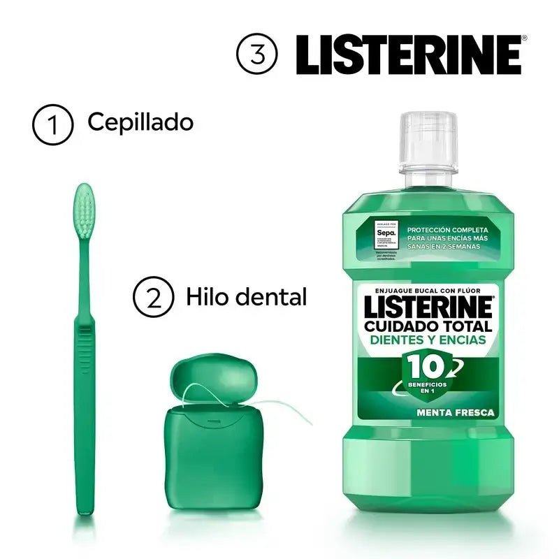 Listerine Teeth & Gums Mouthwash Pack 500 ml + 250 ml