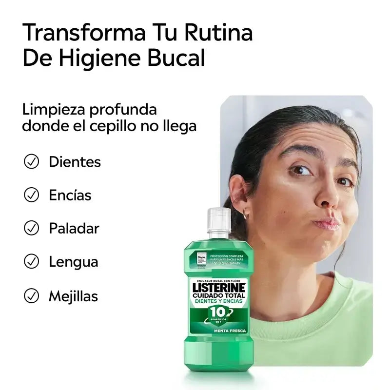 Listerine Teeth & Gums Mouthwash Pack 500 ml + 250 ml