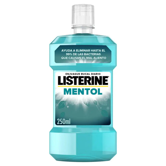 LISTERINE Menthol Mouthwash, 250 ml