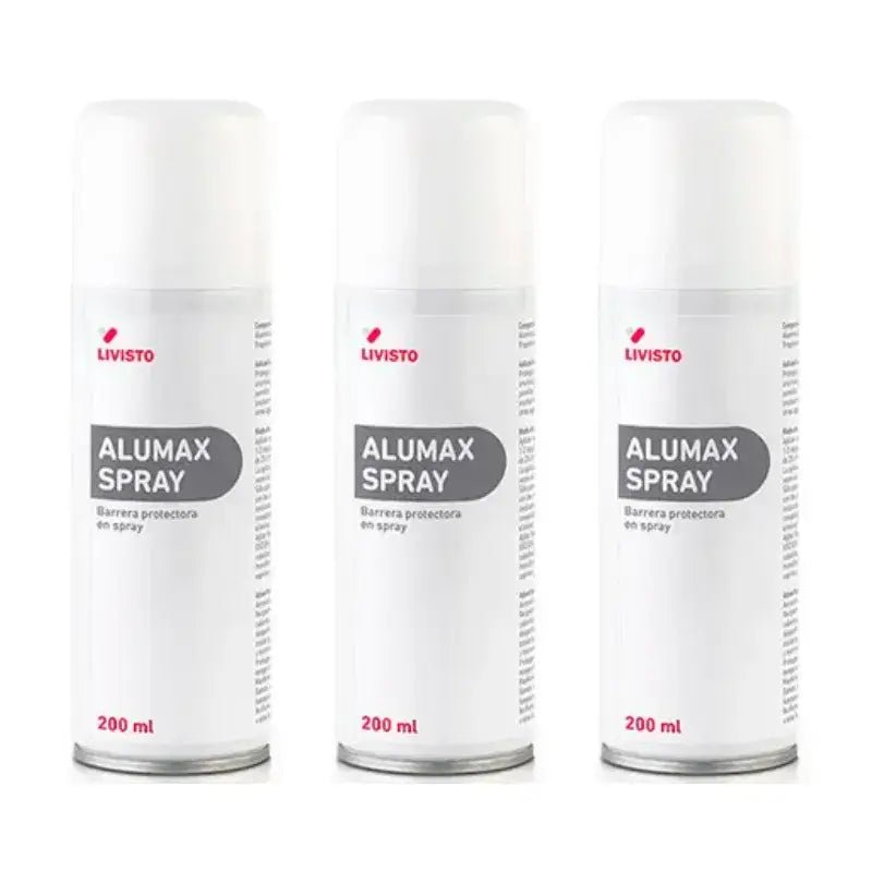 Livisto Alumax Spray, Pack 3 x 200 ml