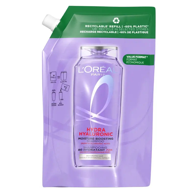 L'Oreal Paris Elvive Ecopack Hyaluron 500Ml