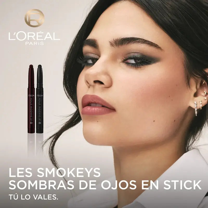 L'Oreal Paris Paradise Les Shadow Sticks Smokey Creamy Blendable Eyeshadow Midnight Noir