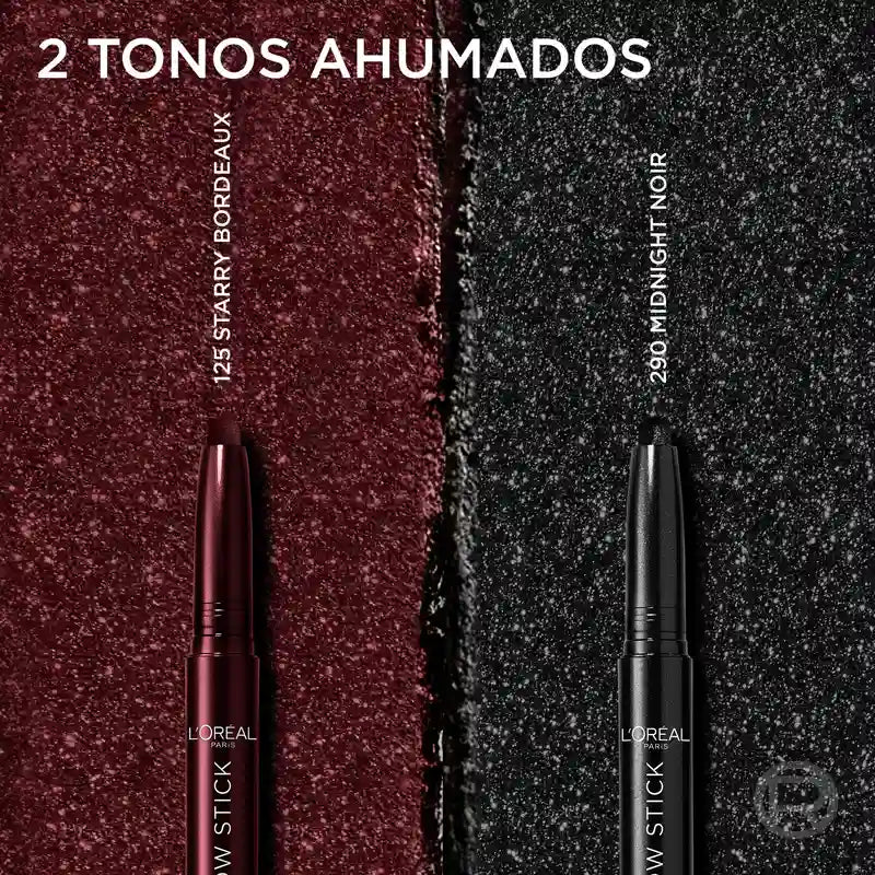 L'Oreal Paris Paradise Les Shadow Sticks Smokey Creamy Blendable Eyeshadow Midnight Noir