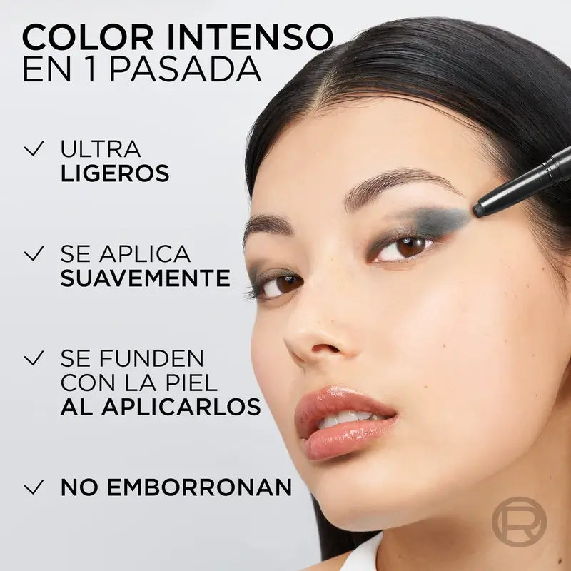 L'Oreal Paris Paradise Les Shadow Sticks Smokey Creamy Blendable Eyeshadow Midnight Noir