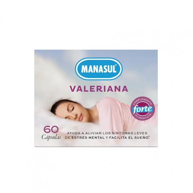 Manasul Valerian Forte , 60 capsules