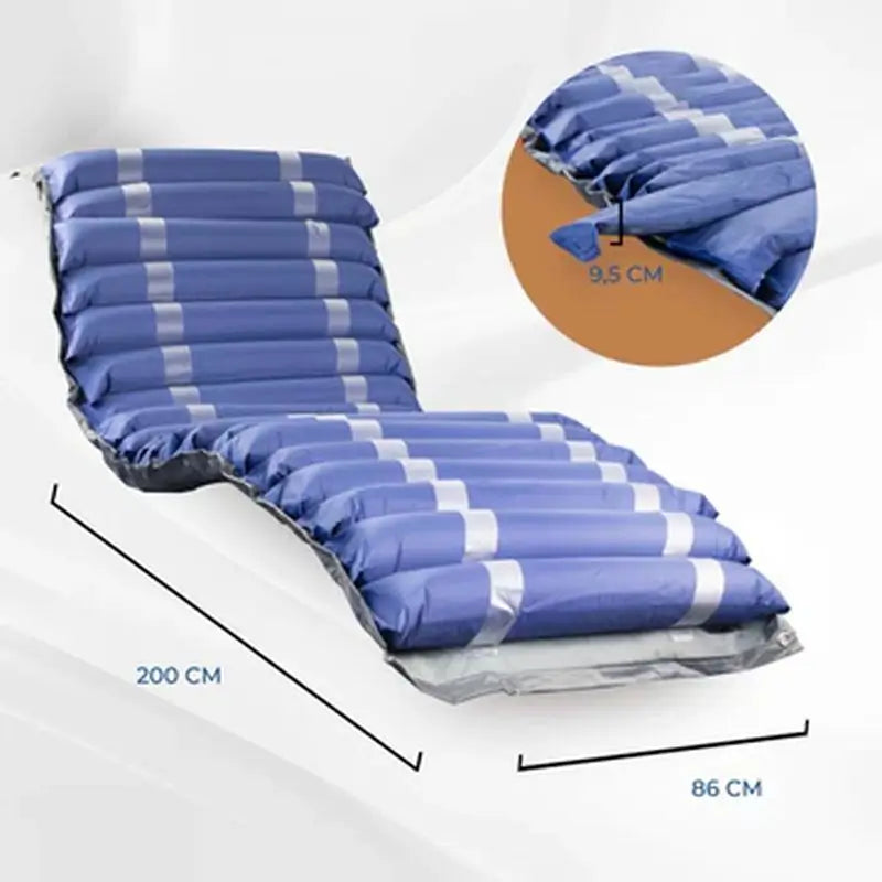 Mobiclinic Mobi2 Antiescaras Air Mattress With Compressor, 20 Cells. 200 x 86 x 9.5 cm