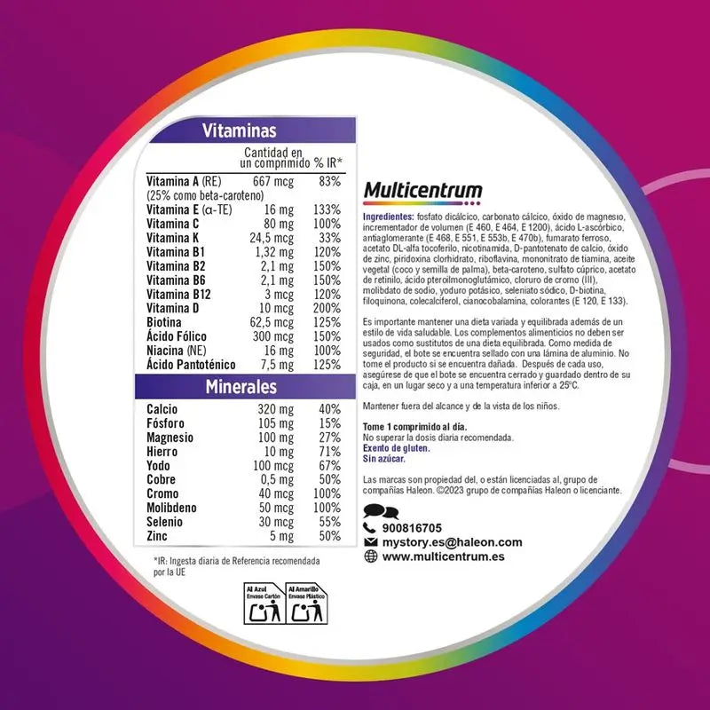 Multicentrum Women Multivitamin Food Supplement, 90 tablets