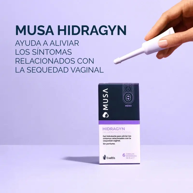 Musa Hydragin Vaginal Moisturiser, 2x6 Cannulas