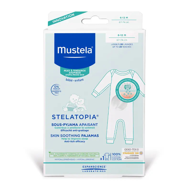 Mustela Relief Pyjamas, 6-12 Months