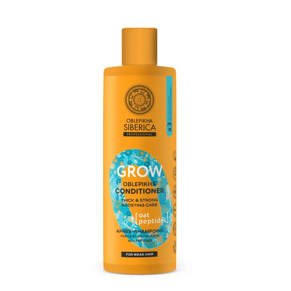 Natura Siberica Strengthening & Growth Enhancing Conditioner With Peptides, 400 Ml