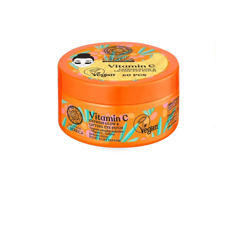 Natura Siberica Glow Express & Lifting Eye Contour Patches, 60 pcs.