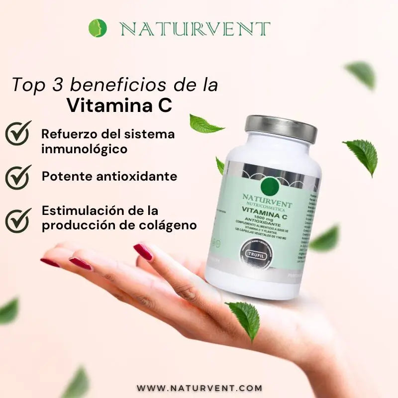 Naturvent Vitamins Vitamin C 120 capsules