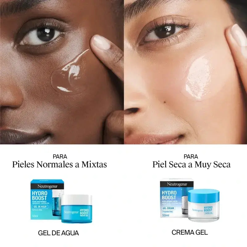 Neutrogena Hydro Boost Moisturising Face Gel Cream, 2X50 Ml