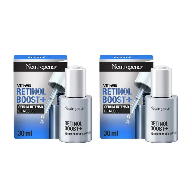 Neutrogena Retinol Boost Intense Anti-Wrinkle Face Serum 0,23% Retinol, 2X30 Ml