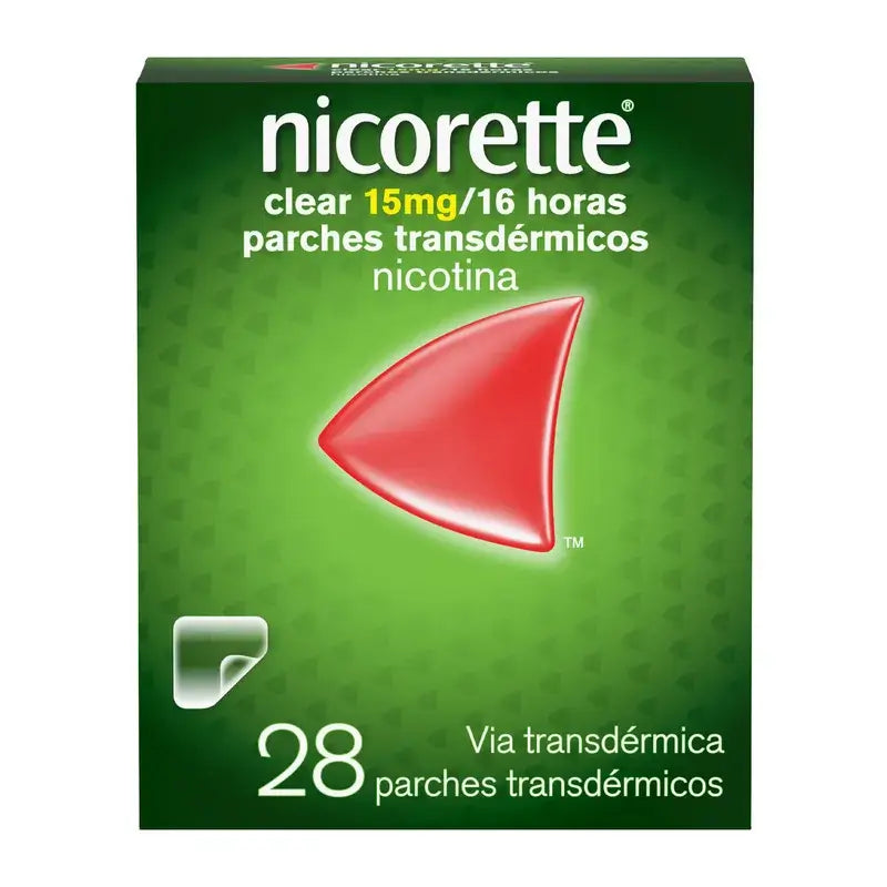 Nicorette Clear 15 mg/16 h, 28 Transdermal Patches