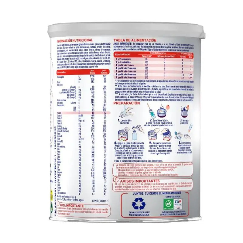 Nestle Nidina Comfort Digest 1 Milk Powder 800 g