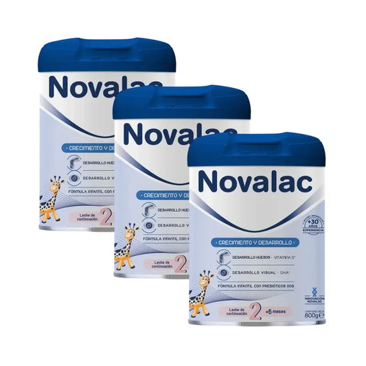 Novalac 2 Milk Formula, 3X800 Gr Pack