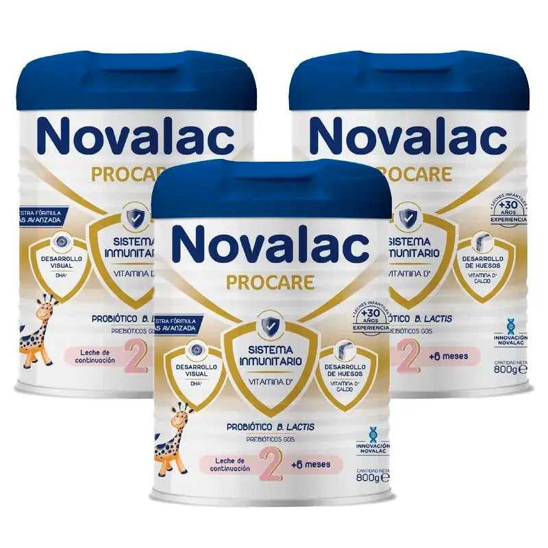 Novalac Procare 2 Continuation Milk, 3X800 Gr