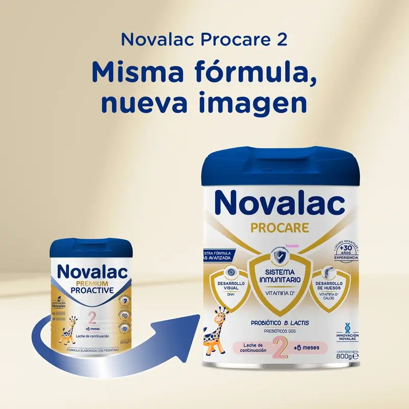 Novalac Procare 2 Continuation Milk, 3X800 Gr