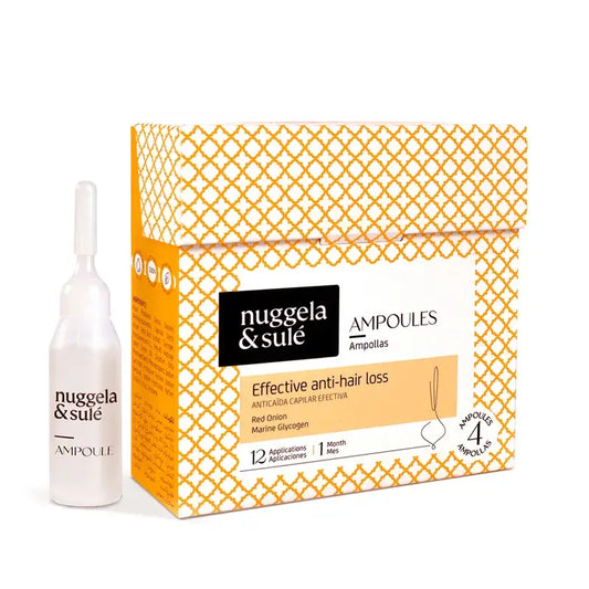 Nuggela & Sulé Anti-Hair Loss Ampoules Pack 4 Ampoules 10 Ml