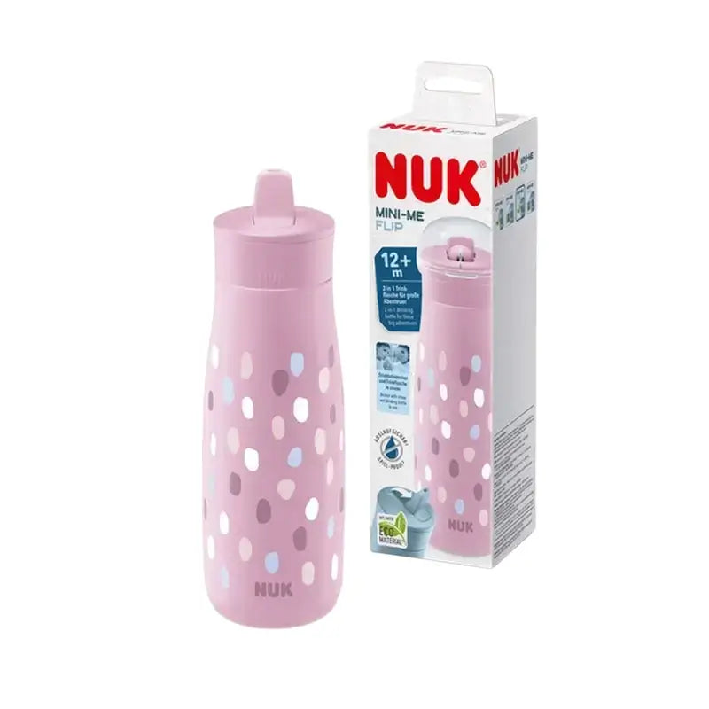 Nuk Mini-Me Flip Bottle Lila , 450 ml