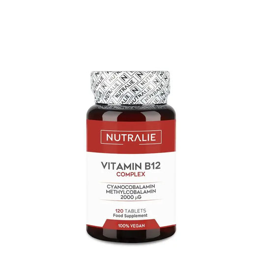 Nutralie Vitamin B12 Complex 2000 Mcg Tiredness , 120 tablets