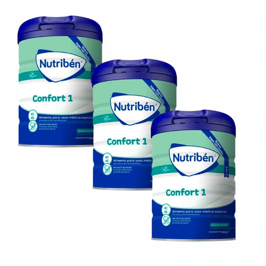 Nutribén Confort 1 Milk Starter, 3 x 800 grams