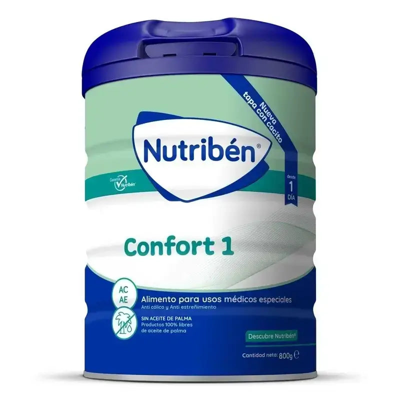 Nutribén Confort 1 Milk Starter, 4 x 800 grams