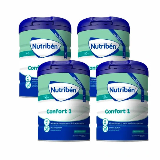 Nutribén Confort 1 Milk Starter, 4 x 800 grams