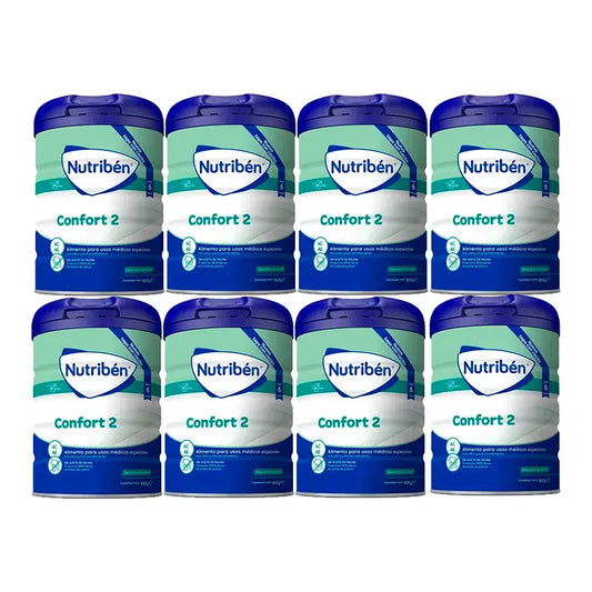 Nutribén Confort 2 Milk Continuation, 8 x 800 g