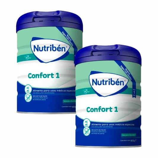 Nutribén Confort 1 Milk Starter, 2 x 800 grams
