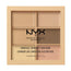 Nyx Concealer & Contouring Palette Conceal, Correct, Contour Palette , 9 gr