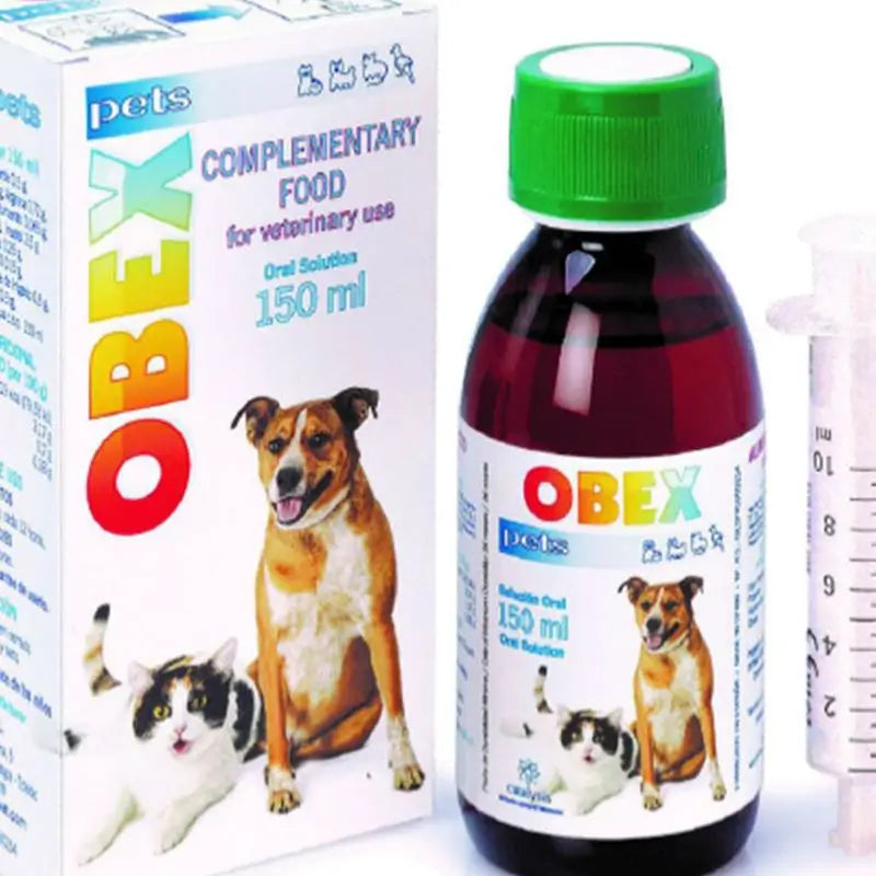 Buy Obex Pets Complementary Oral Food Solution Weight Control , 150 ml ...