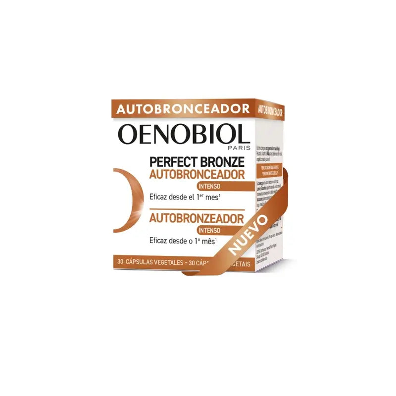 Oenobiol Perfect Bronze Golden Glow Self-Tanner, 30 caps