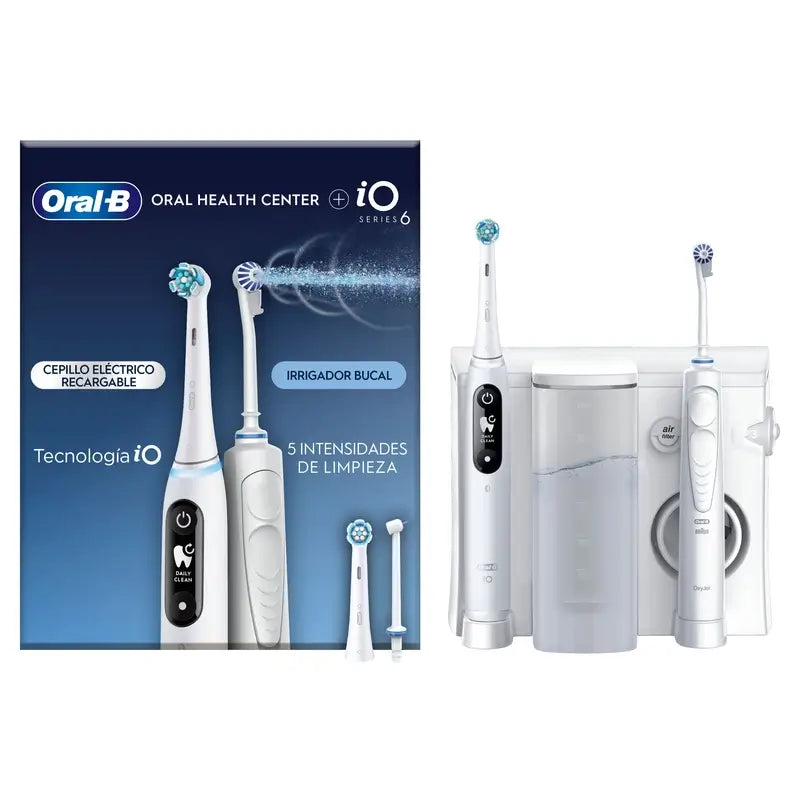 Oral-B Braun Braun Dental Centre with Irrigator & Oral-B iO 6 Electric Toothbrush