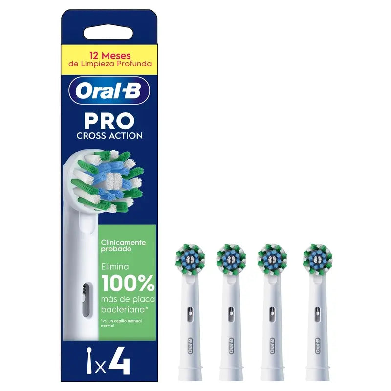 Oral-B Braun Cross Action Refill, 4 pcs.
