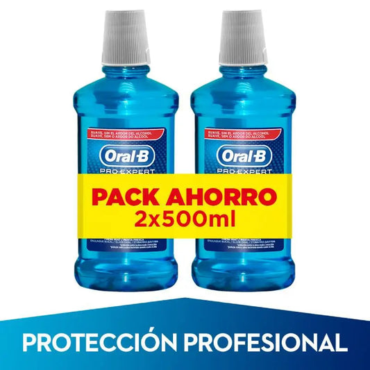 Oral-B Pro-Expert Professional Protection Mouthwash 2X500 ml