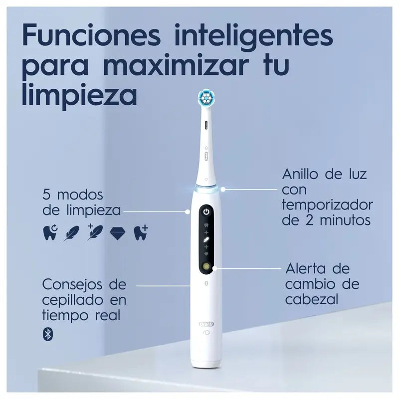 Oral-B Io 5 Electric Toothbrush White, 2 Toothbrush Heads