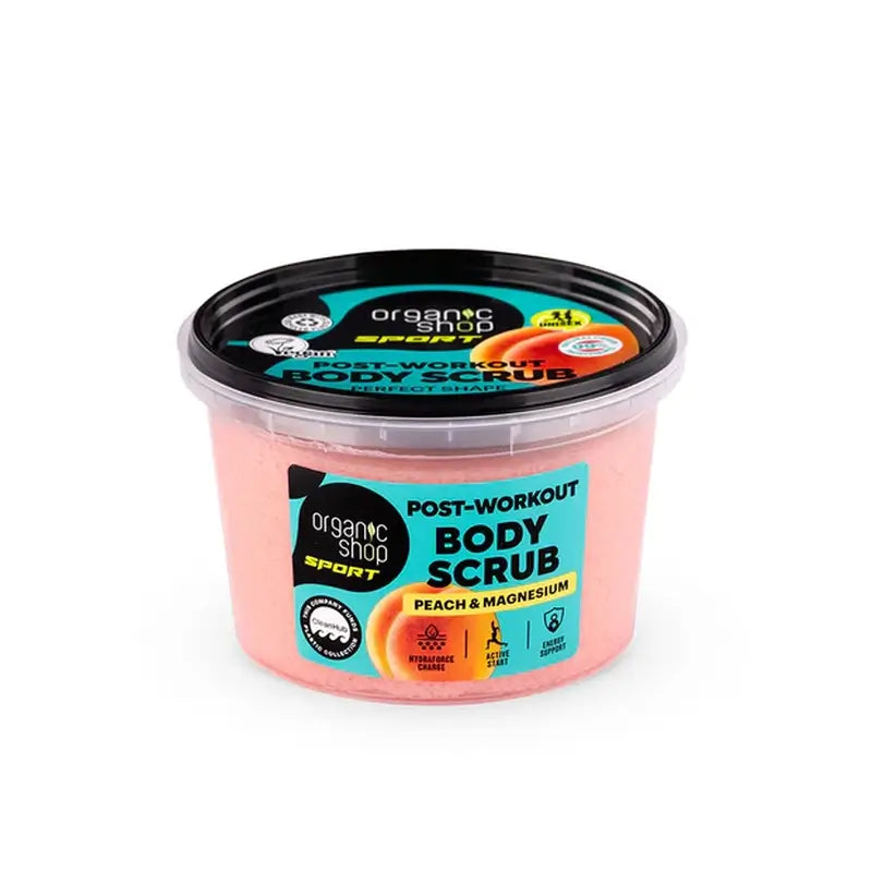 Organic Shop Post-Workout Body Scrub, 250 Ml