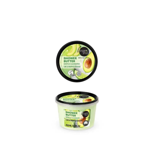 Organic Shop Avocado & Lime Shower Butter , 250 ml