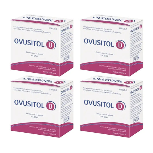Ovusitol D, Pack 4 x 14 Envelopes