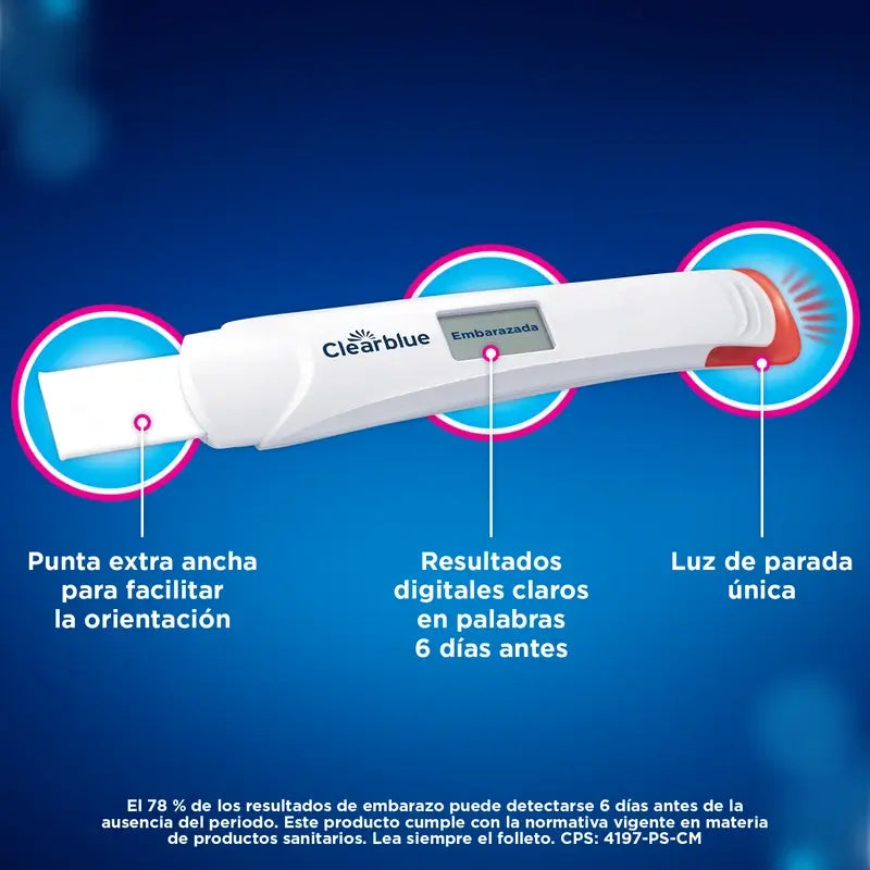 Clearblue Pack Ultra Early Digital Pregnancy Test, 3 Tests