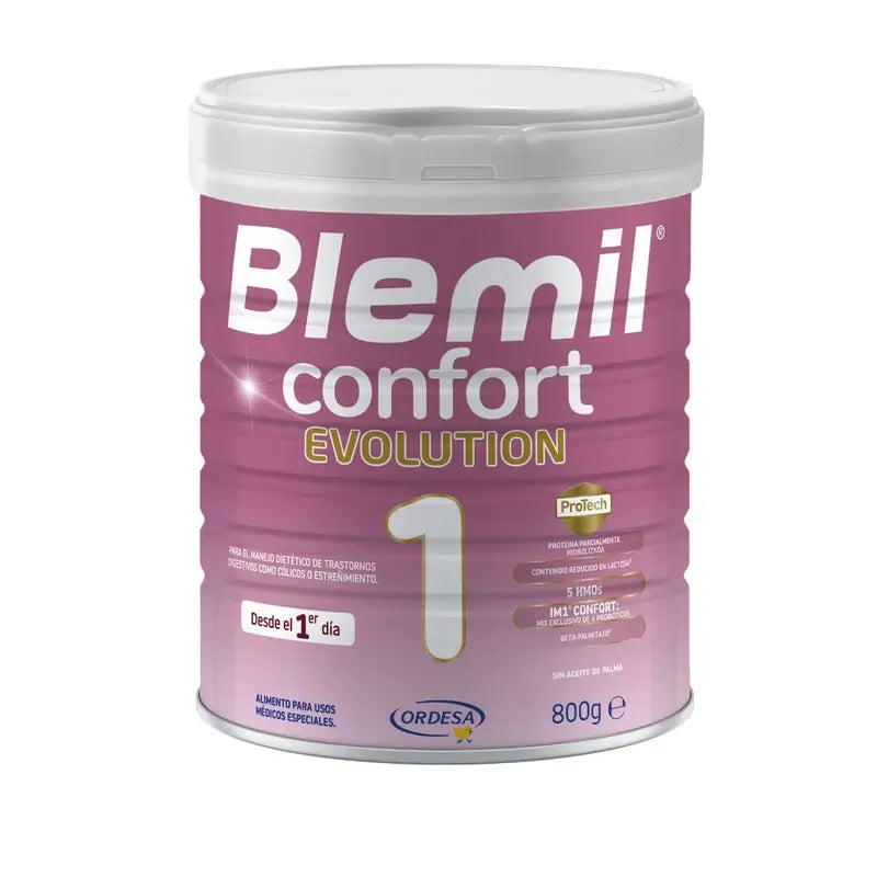 Blemil 1 Confort Evolution, Pack 4x800 g
