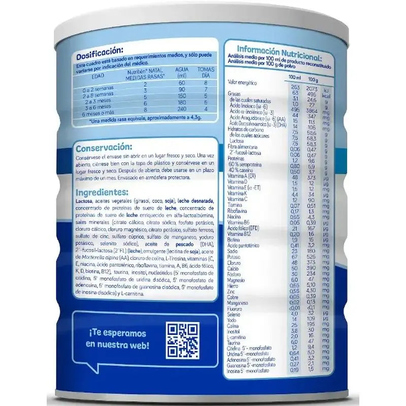 Nutribén Natal Pro-Alpha Milk Starter, 8 X 400 g