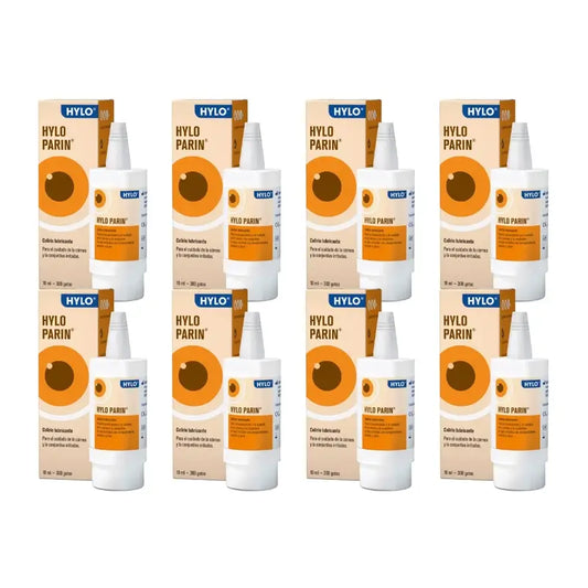 Hylo Parin Eye Drops 10 ml, Pack of 8