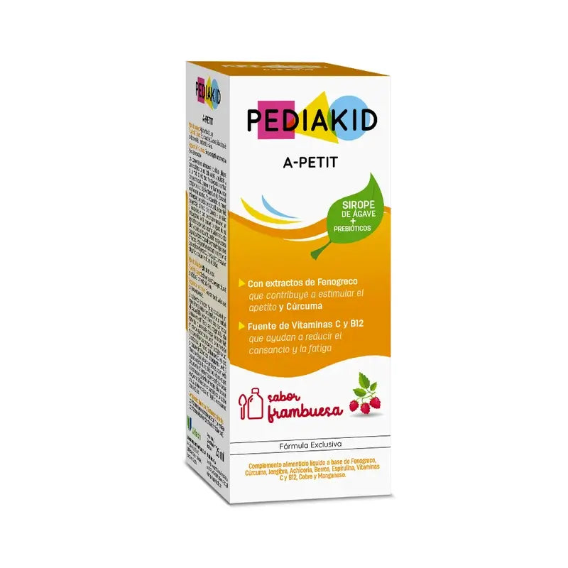Pediakid Appetite-Tone Raspberry Syrup 125Ml