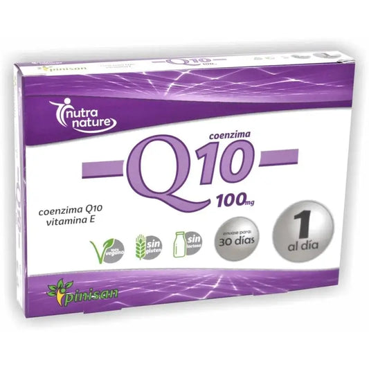 Pinisan Coenzyme Q-10 100 Mg , 30 capsules