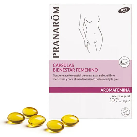 Pranarom Aromafeminine Feminine Wellbeing, 30 capsules
