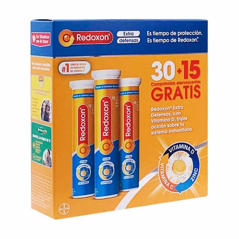 Redoxon Extra defences 30 + 15 tablets