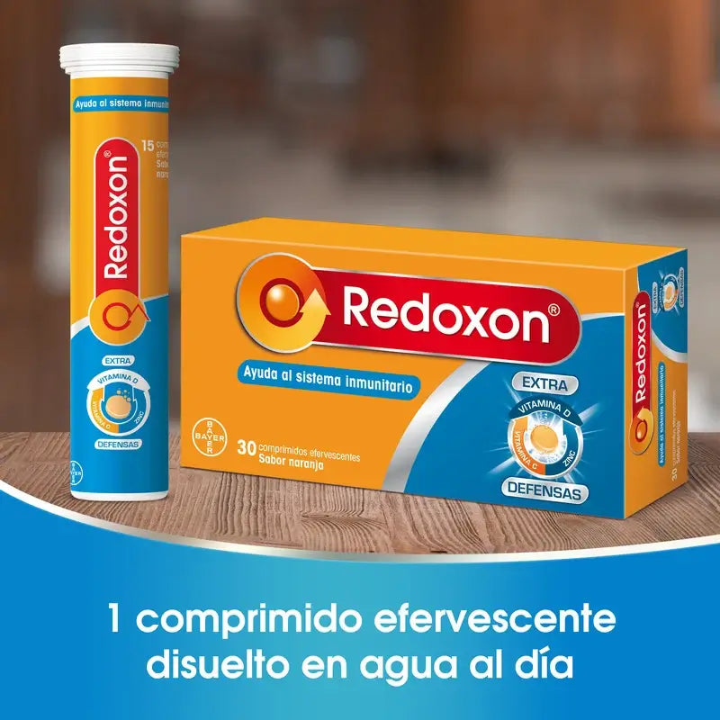 Redoxon Extra Defences 30 Effervescent Tablets